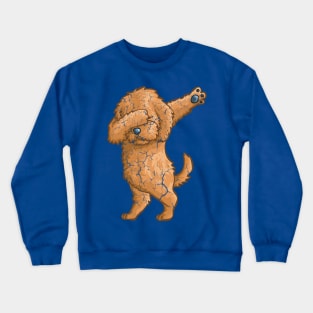 CUTE DABBING DOG Crewneck Sweatshirt